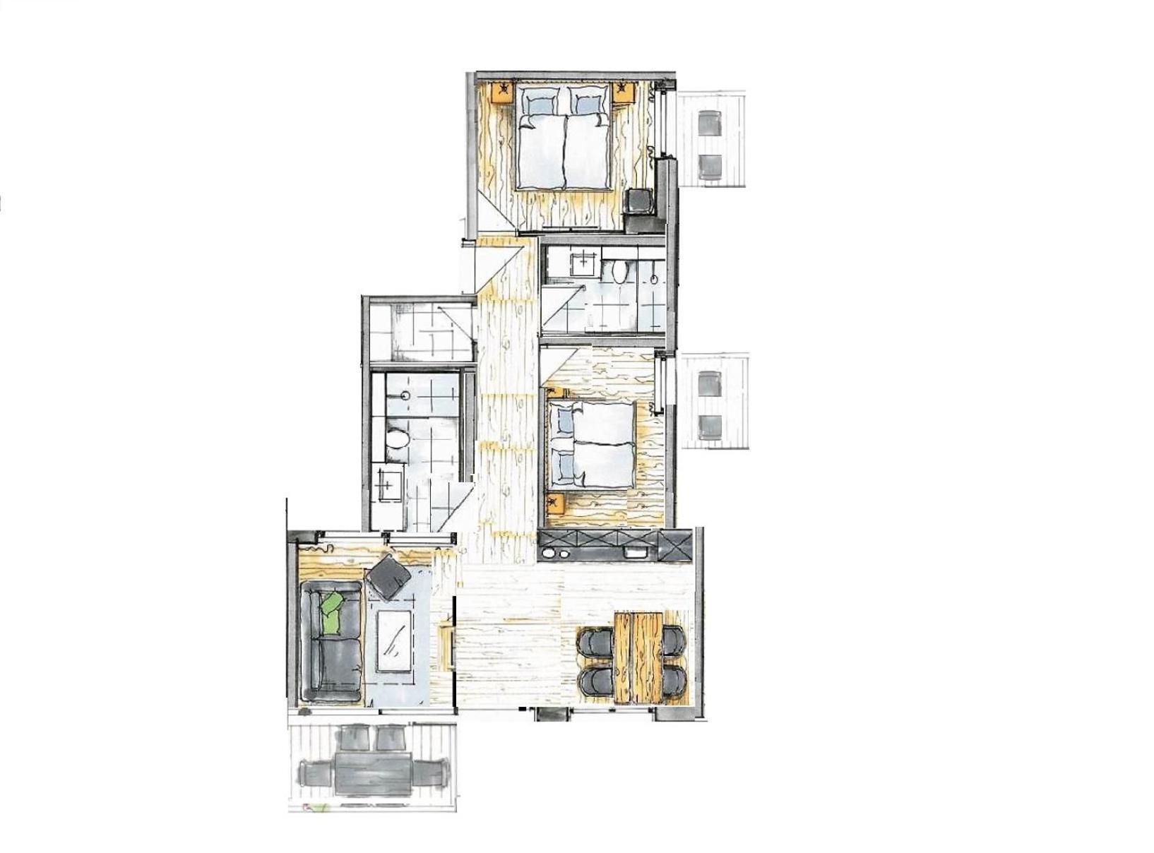 Moun10 Urlaubswohnen Aparthotel Garmisch-Partenkirchen Eksteriør bilde